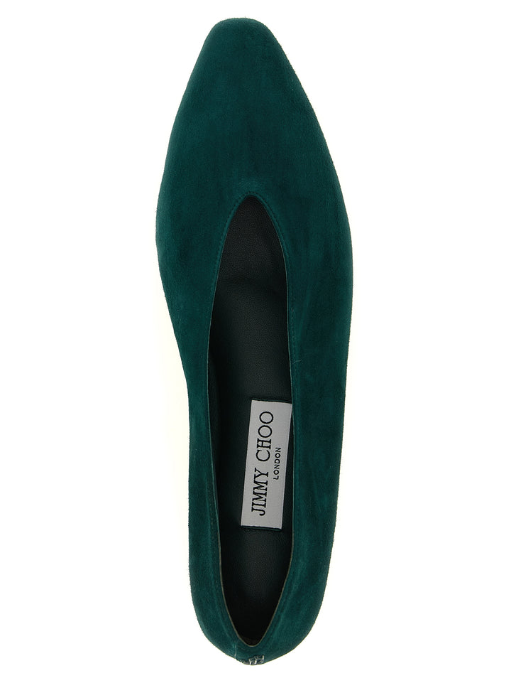 Jimmy Choo Margot Flat shoes - Green | 7de51a2a4a4688f0a351a35cb61bf79e82fa8ba9