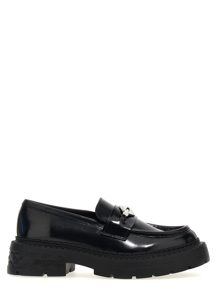 Marlow Diamond Loafers Black