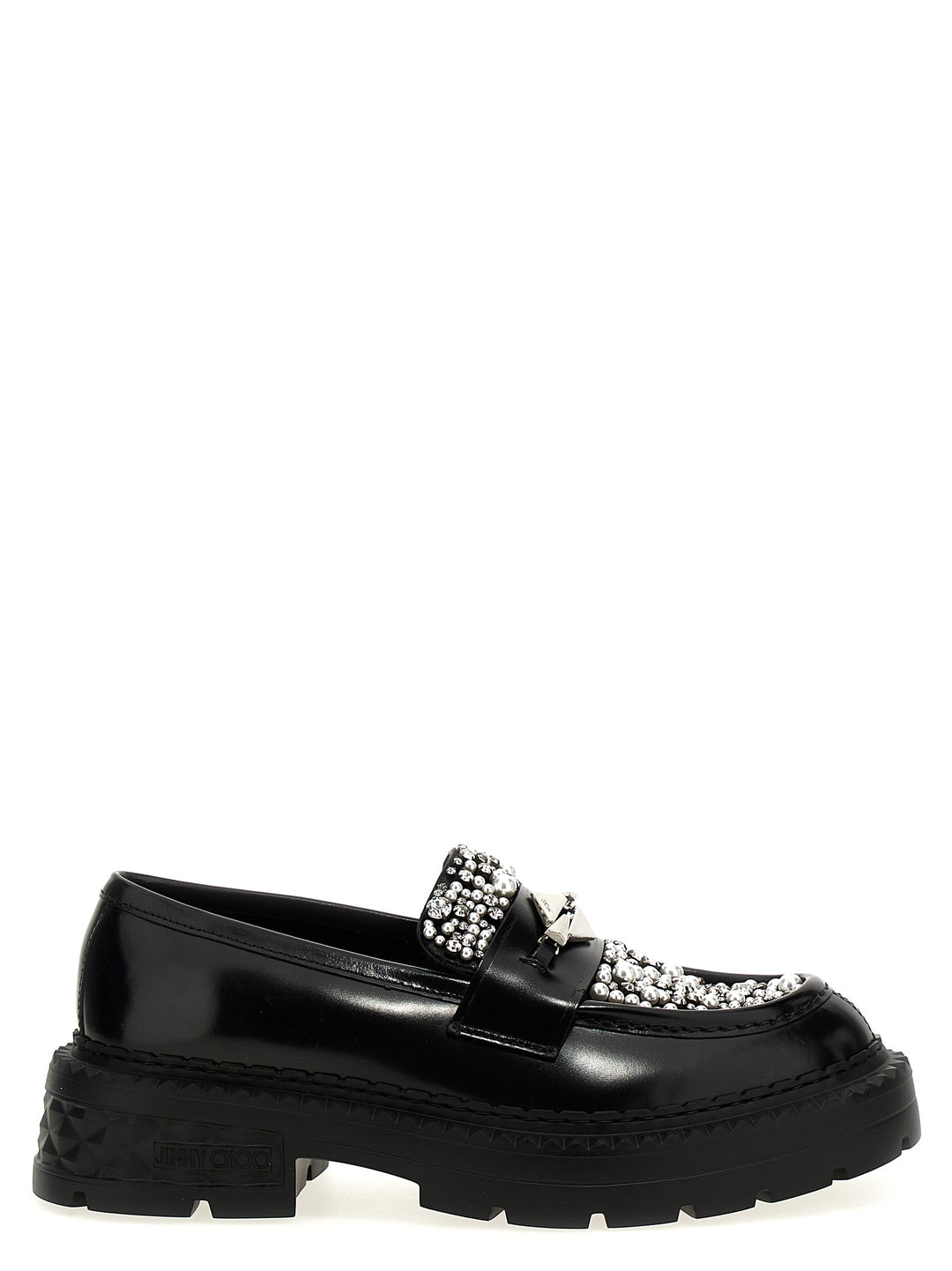 Marlow Diamond Loafers Black