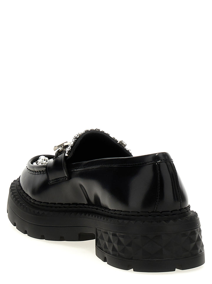 Marlow Diamond Loafers Black