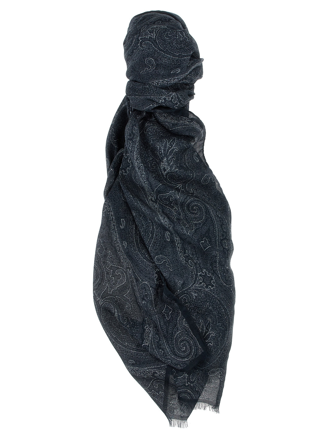 Paisley Scarves, Foulards Black