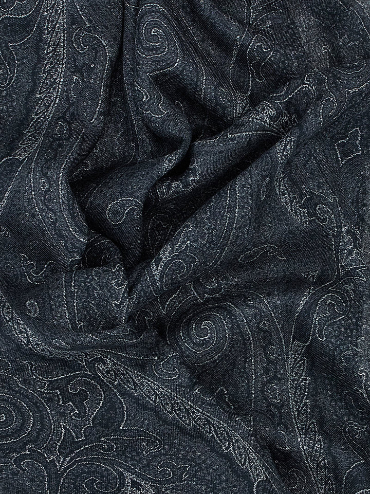 Paisley Scarves, Foulards Black