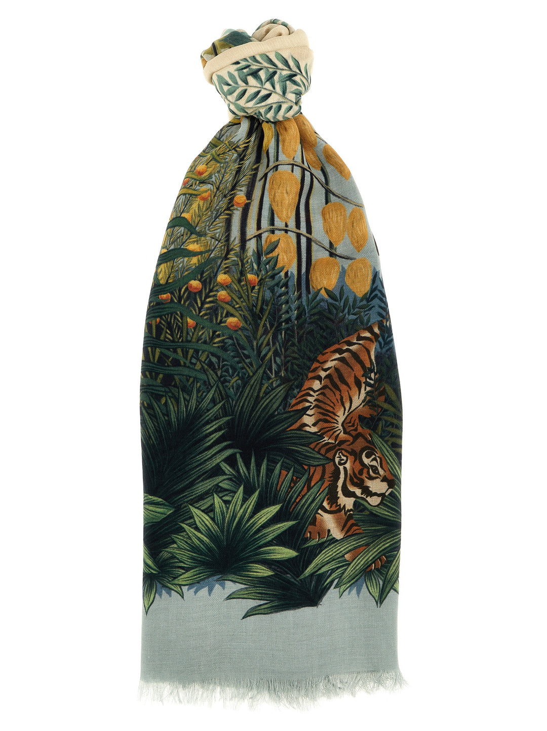 Henri Rousseau Scarves, Foulards Multicolor