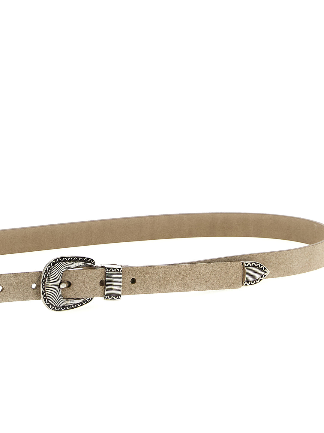 Brunello Cucinelli Inverted Leather Belt Belts - Beige | be8d20a02ad389efbd18461b5bea934386b8e0ce