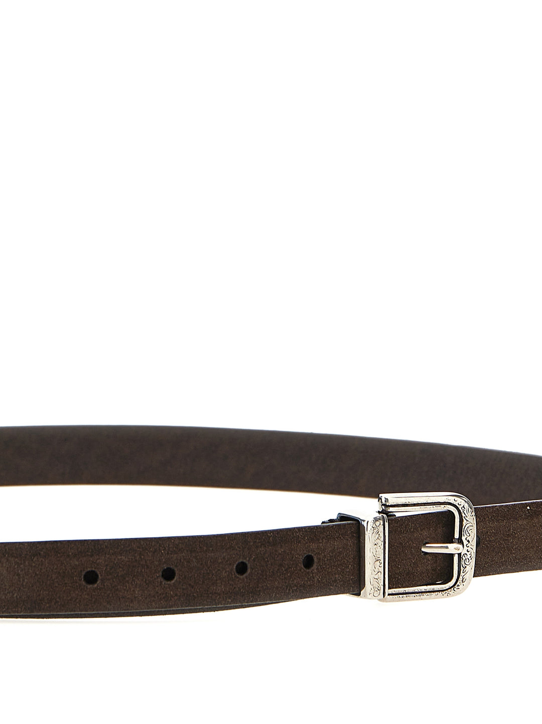 Suede Belt Belts Brown