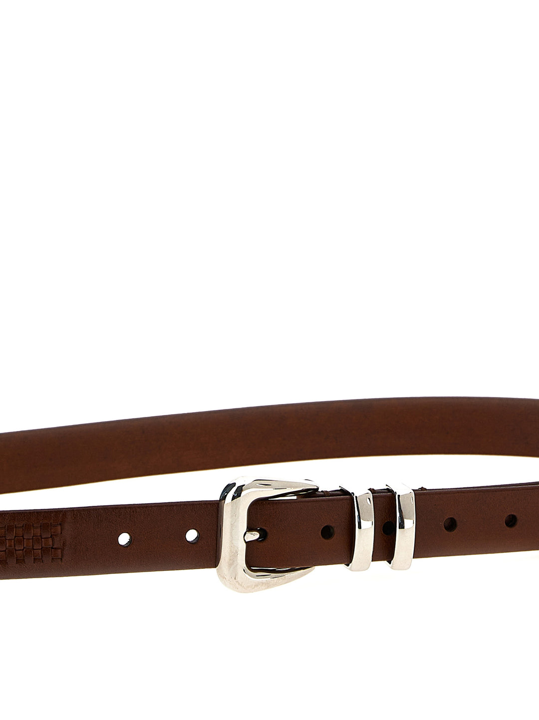 Leather Belt Belts Brown