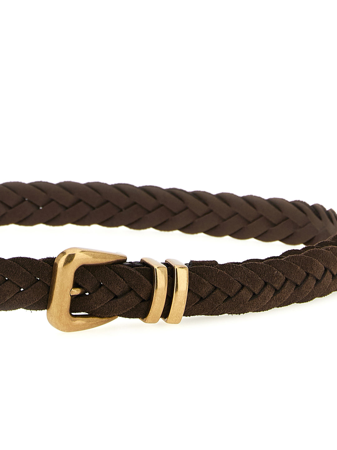 Brunello Cucinelli Woven Belt Belts - Brown | 07ae4f2a99c29a1ad5cebd04fee991893f4ec512