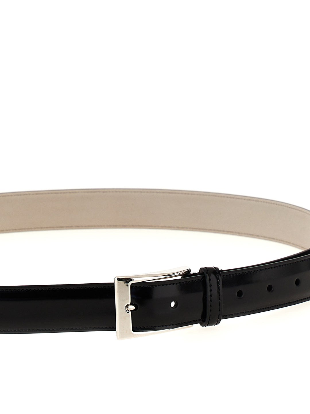 Leather Belt Belts Black