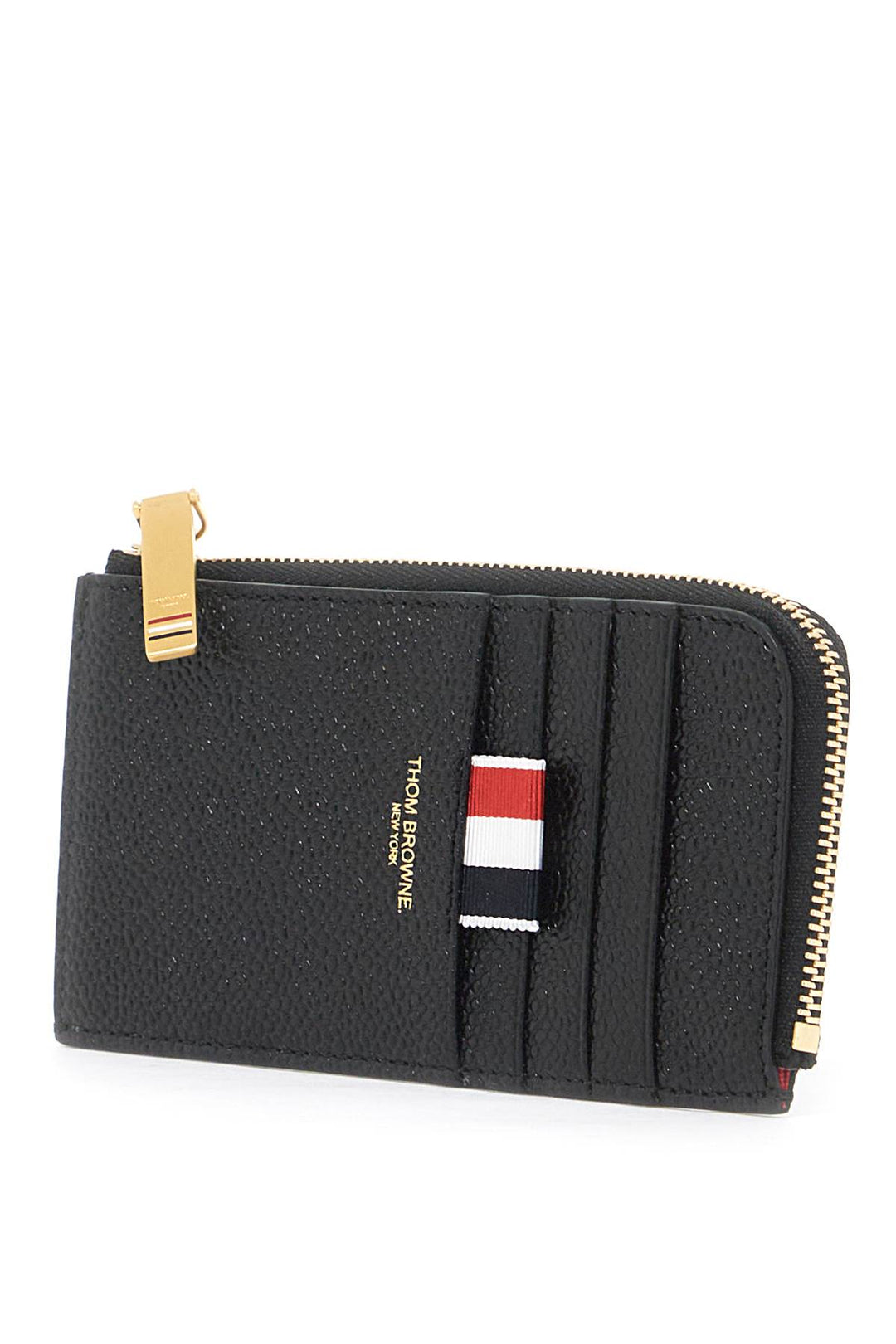 Pebble Grain Leather Cardholder