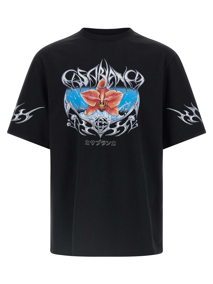 Casablanca Blades T-shirt - Black | b2d39a2d910456cba02a9c7fc8f1c6720b940e3f