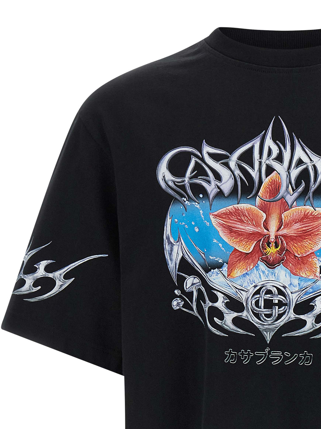 Casablanca Blades T-shirt - Black | ef5e3b4ad832e74c82754478941b0b86d123f478