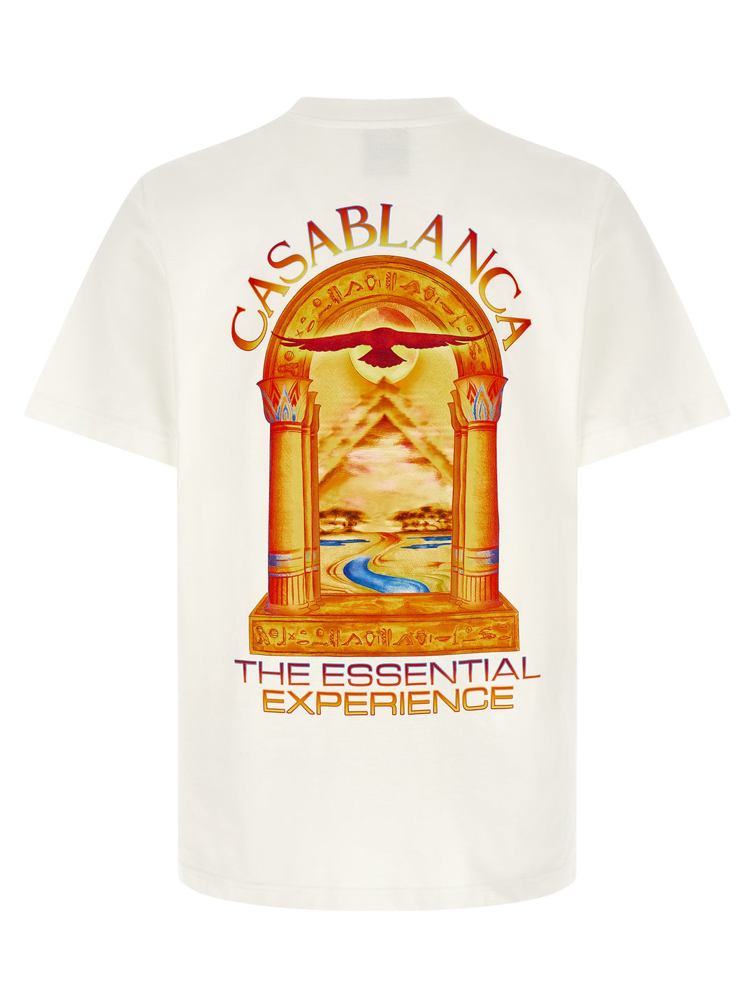 Casablanca Hermons Mirage Arch Icon T-shirt - White | a09e40237c60c451c52875c9ff5cac9ccd265fef