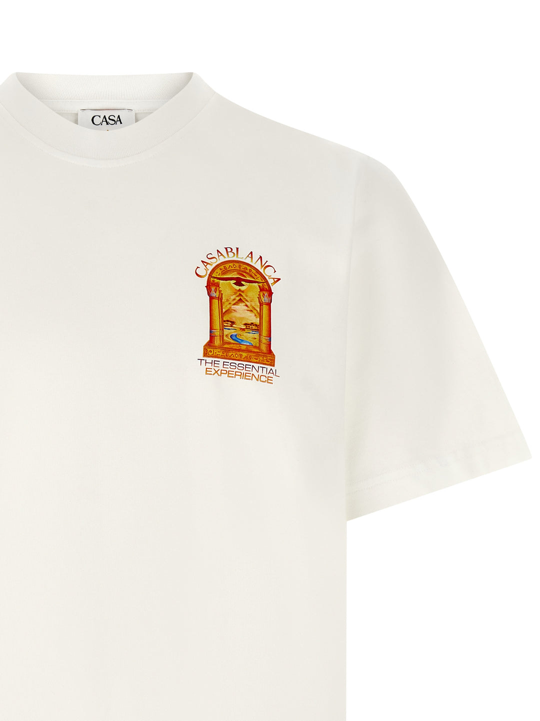 Casablanca Hermons Mirage Arch Icon T-shirt - White | e3fe8d5d282378b007fb66cd02ea2d2da1dc6061