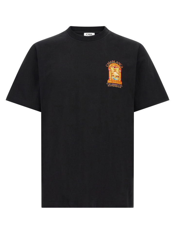 Casablanca Hermons Mirage Arch T-shirt - Black | ce3a638369697bfe678a13b7ff0cd040ea5a2302