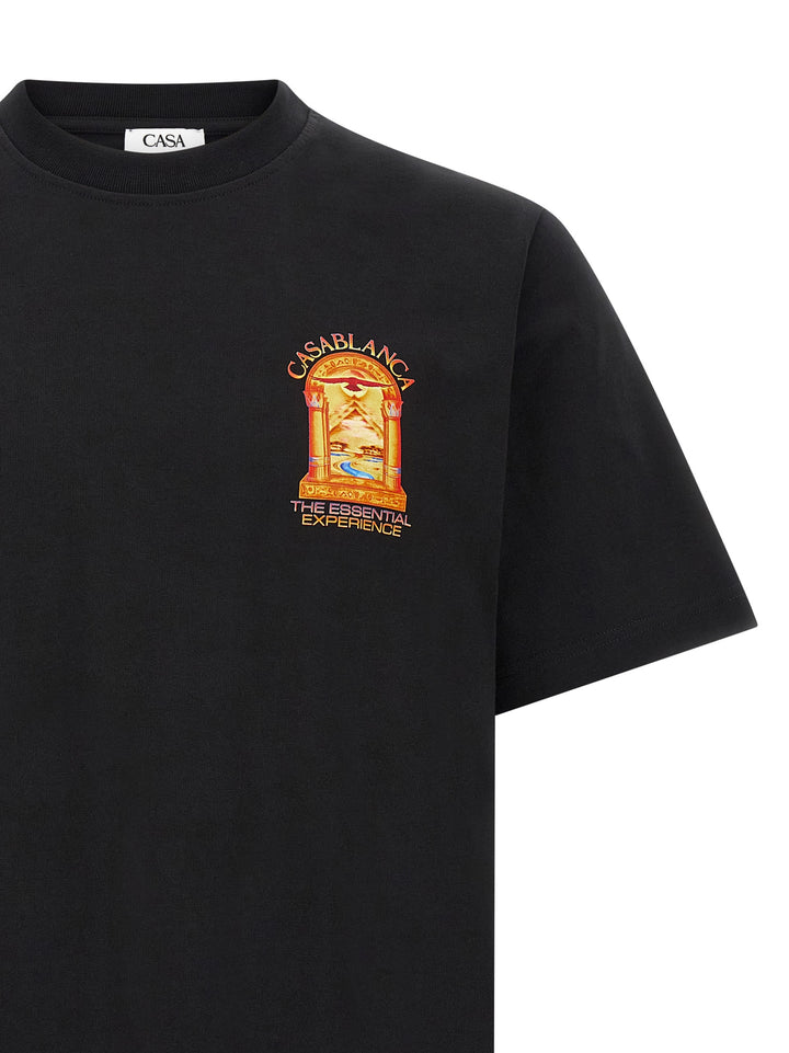 Casablanca Hermons Mirage Arch T-shirt - Black | 93d9c3aeae0200feb9d22d817c4f3cc701f145ff