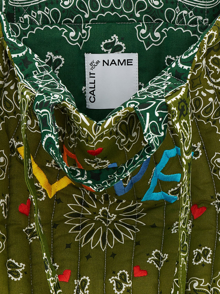 Call It By Your Name Cabas Tote Bag - Green | 3412342cdf22be3378e253cad04452c01f169f6f