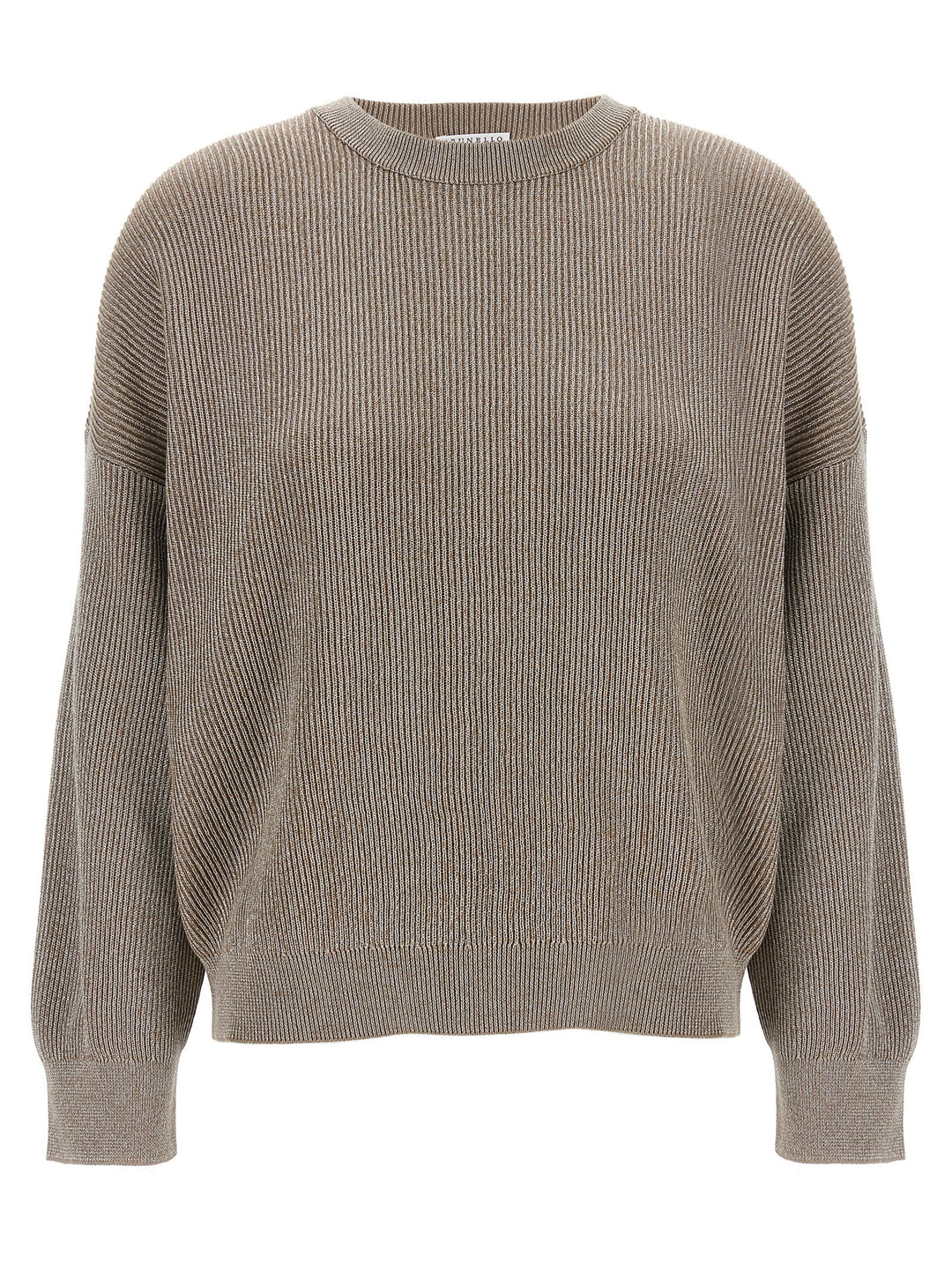 Brunello Cucinelli Sparkling Sweaters and Cardigans - Beige | c633f6bd9092e39f8b3bef52d50e3bef27934e12
