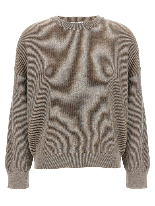 Sparkling Sweaters And Cardigans Beige