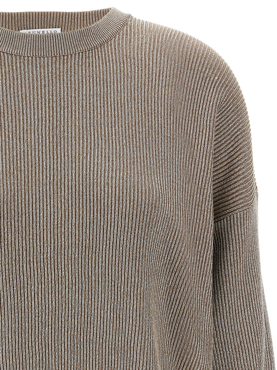 Brunello Cucinelli Sparkling Sweaters and Cardigans - Beige | 81397f32fa445e5cd60f68ba1153c7fca2278179