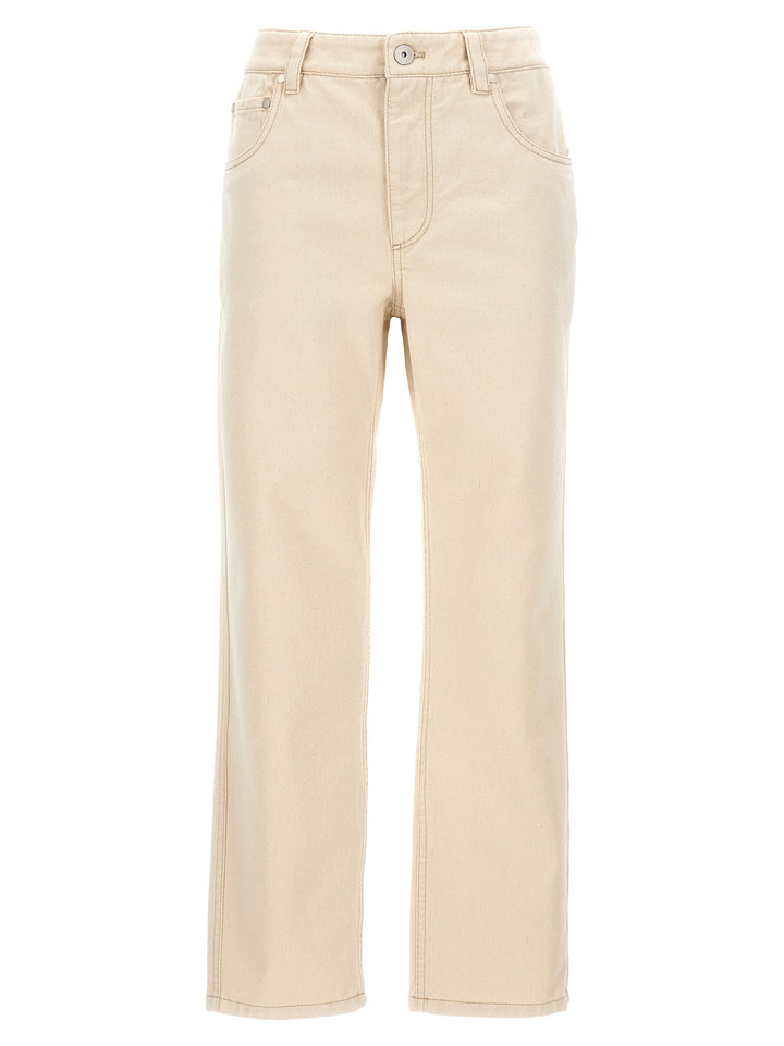 The Retro Vintage Jeans Beige