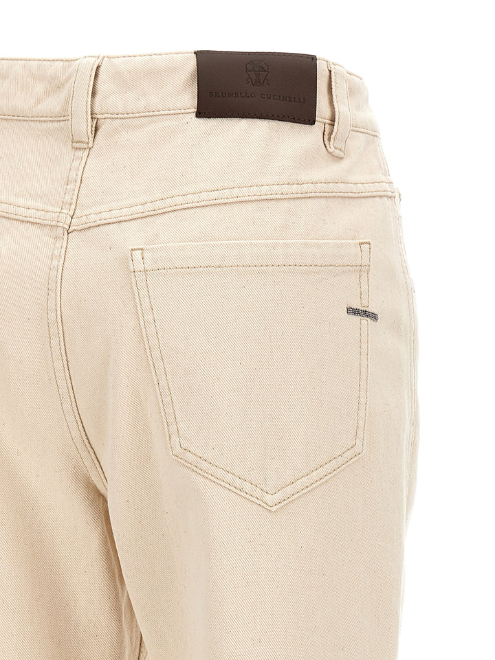 The Retro Vintage Jeans Beige