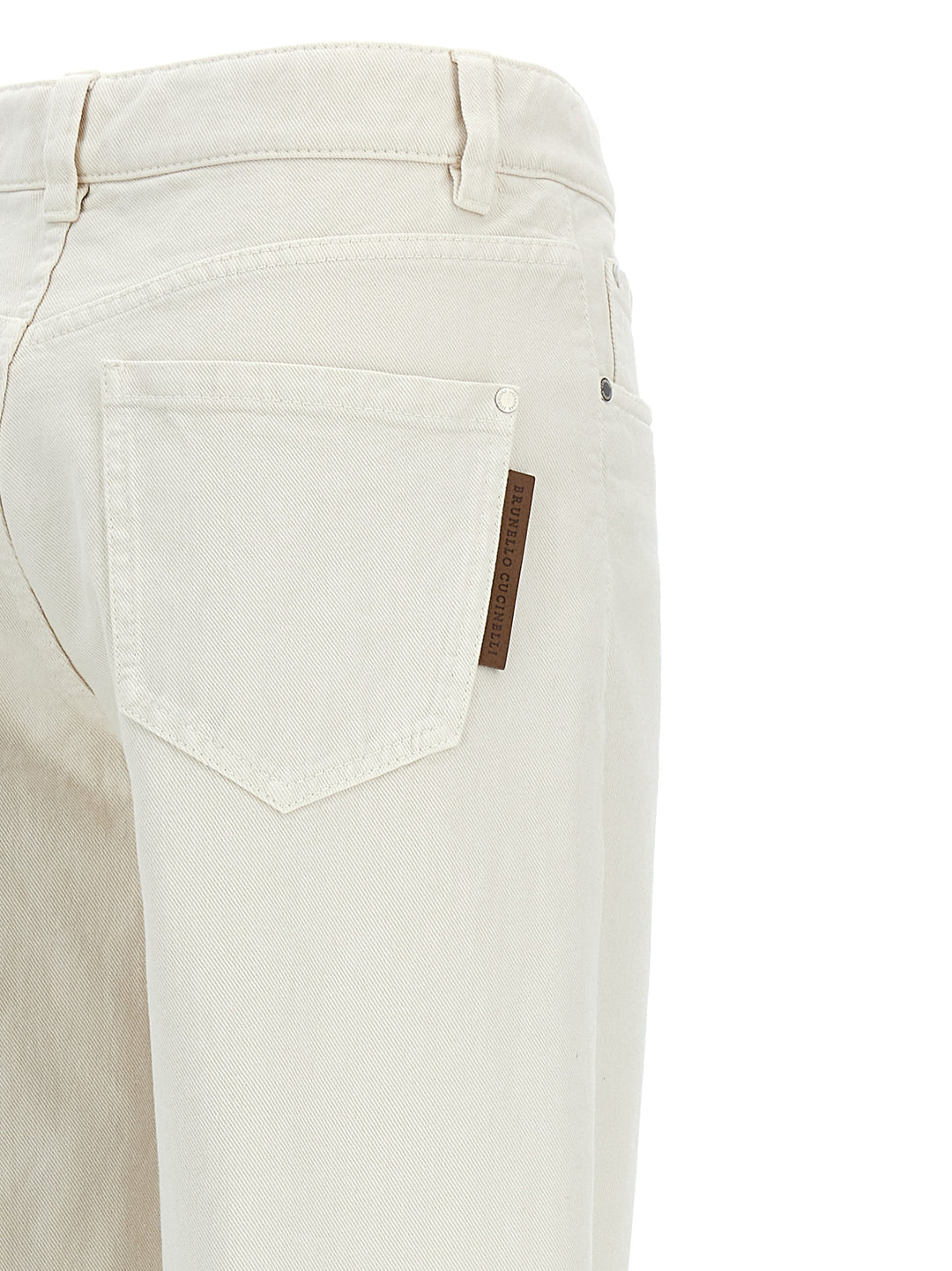 Loose Jeans Beige