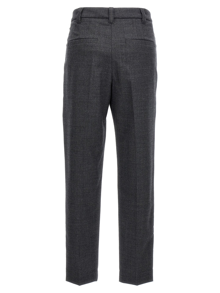 Wool Pants Gray