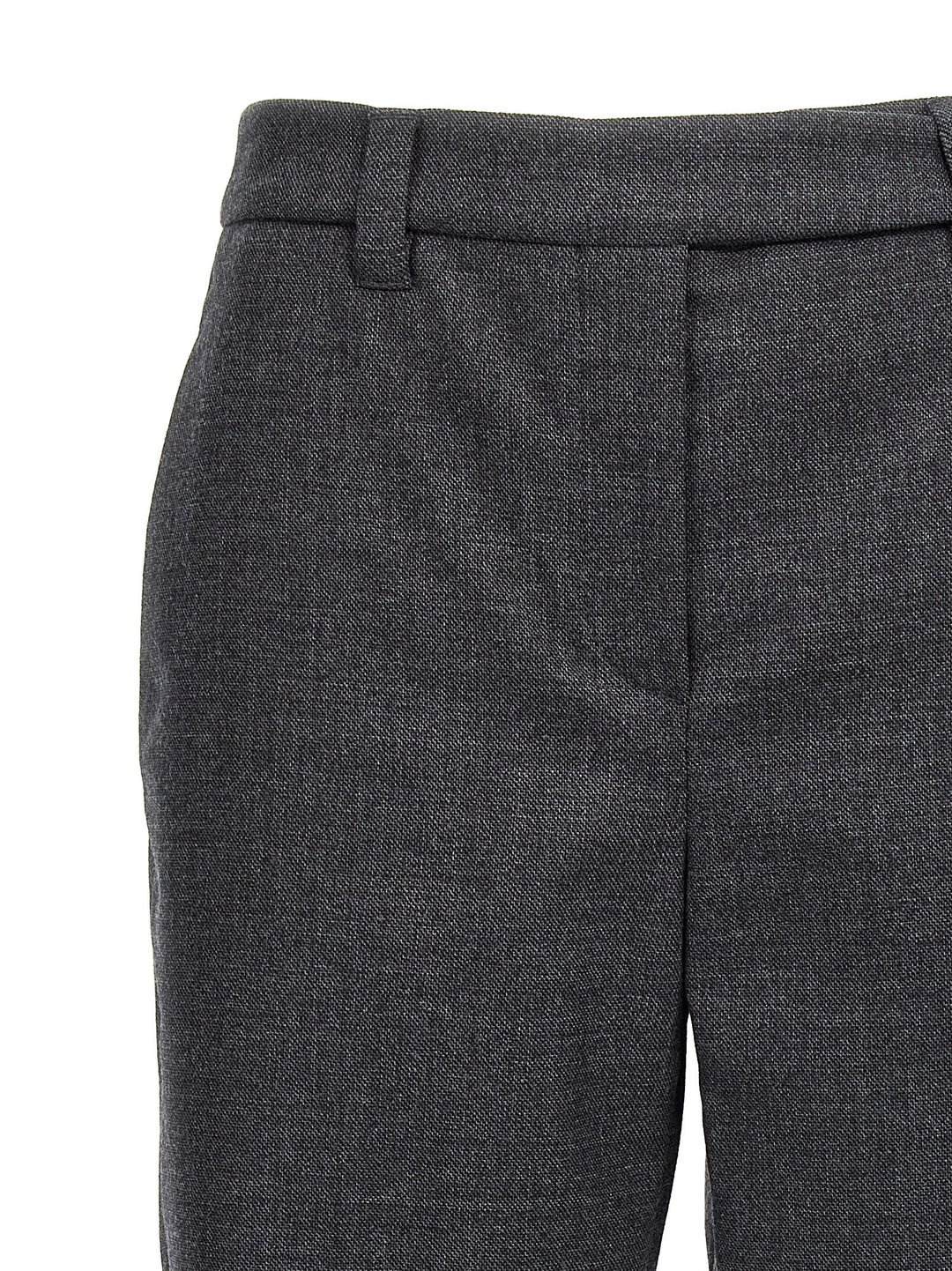 Wool Pants Gray