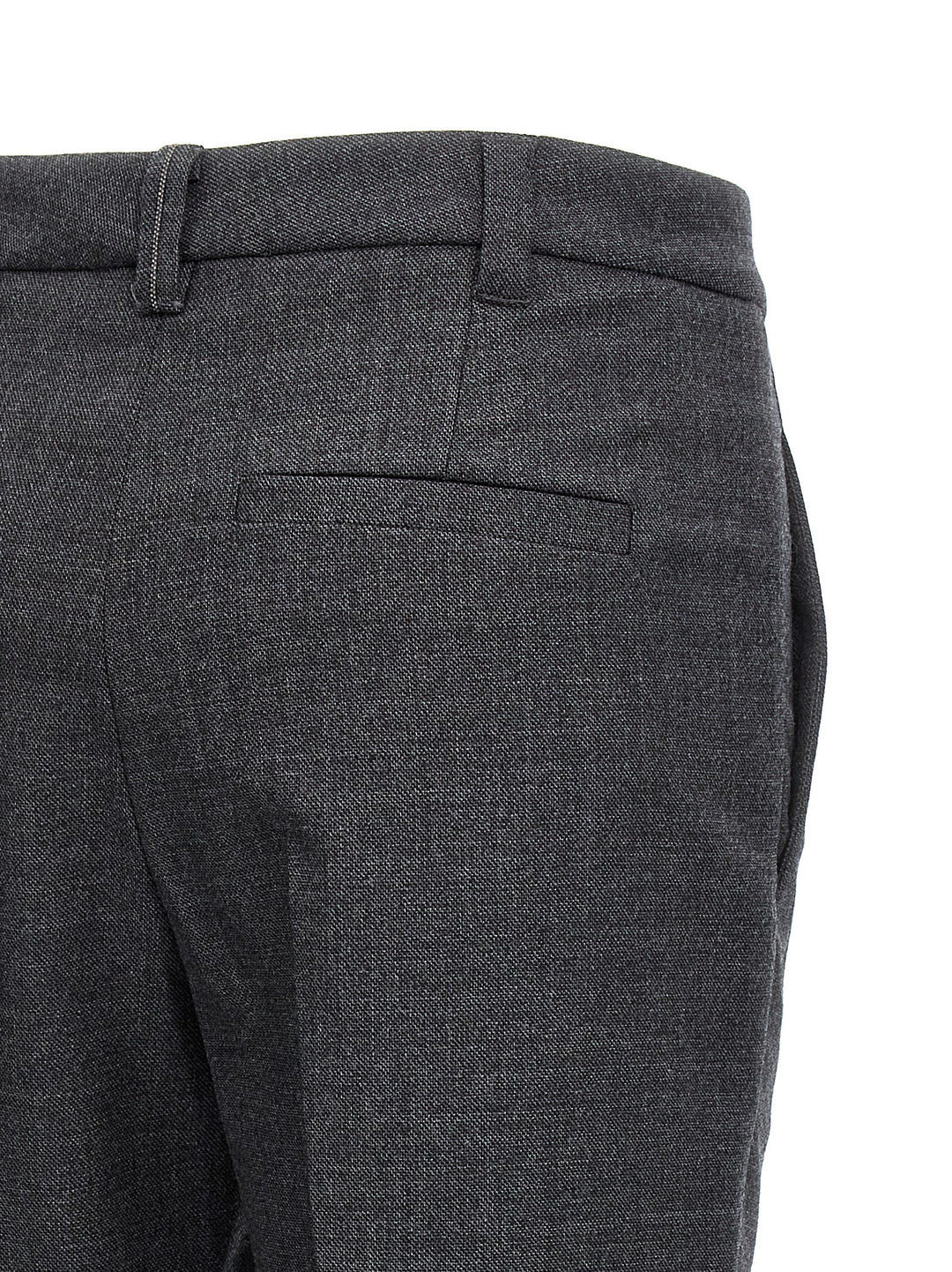 Wool Pants Gray