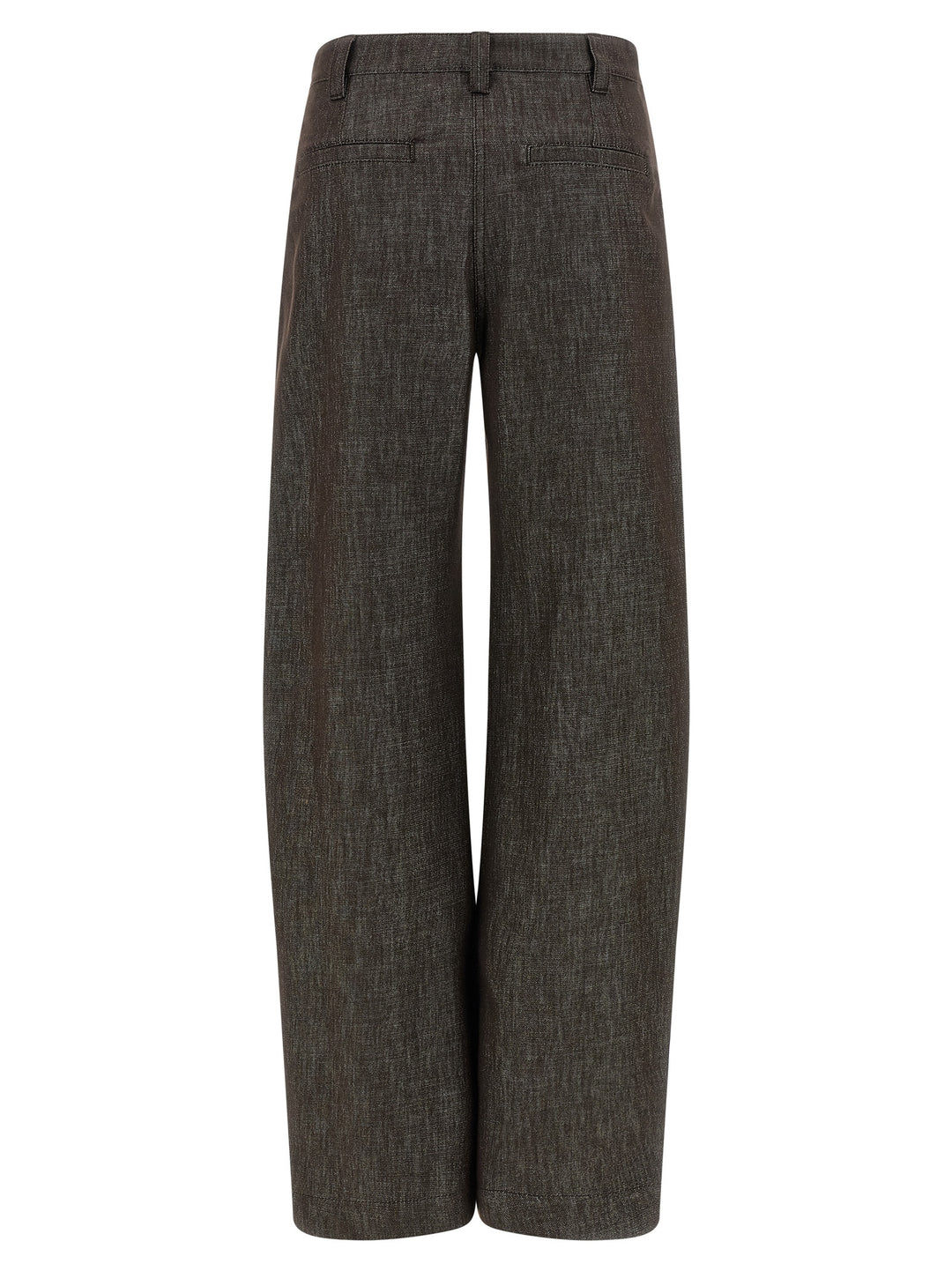 Brunello Cucinelli Loose Curved Jeans - Brown | 9167fdc6c8ca40466310a9b4da84cfc7c83a0676