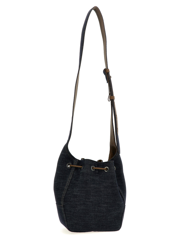 Monile Shoulder Strap Crossbody Bags Blue