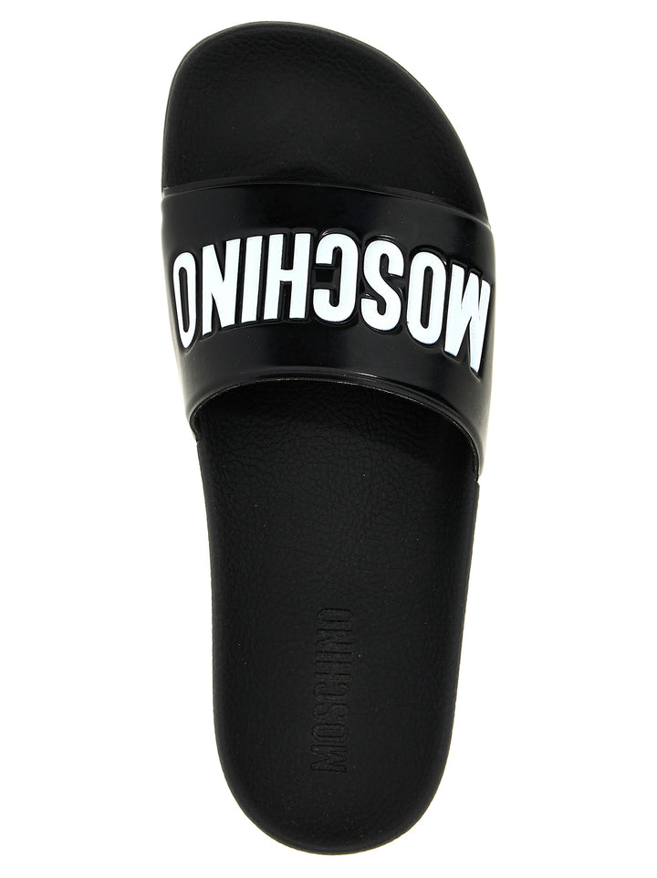 Moschino Sandals White/Black