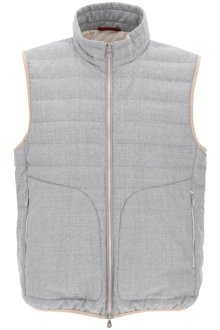 Wool Down Vest