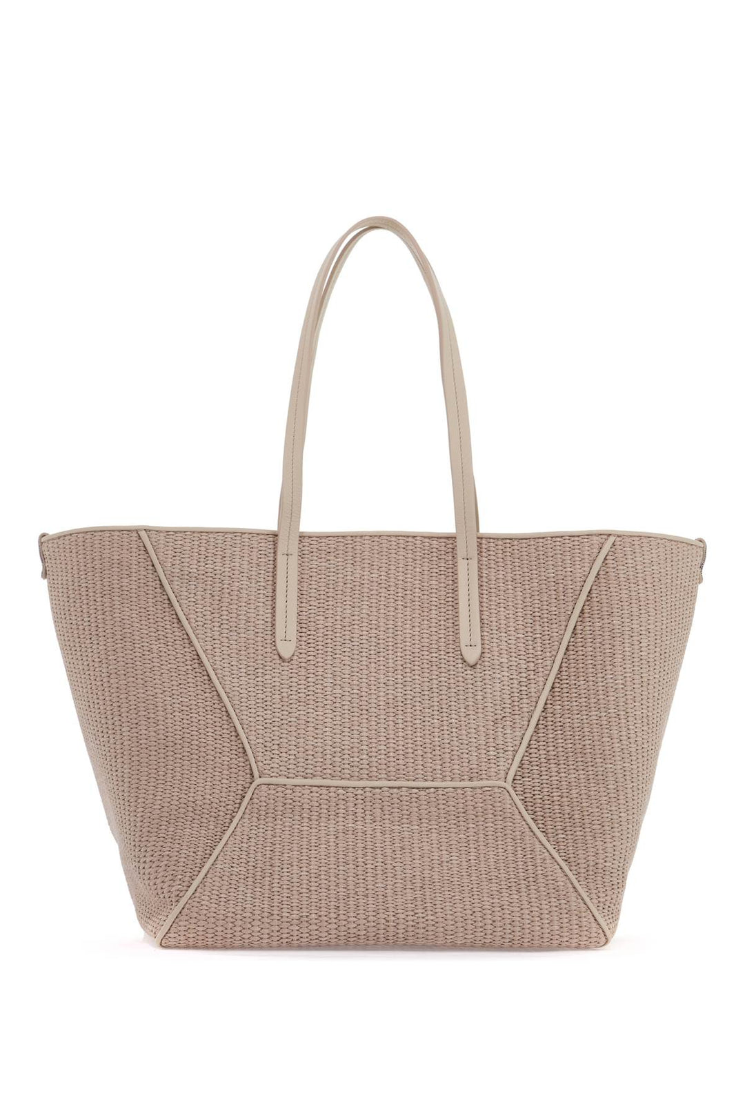 Borsa Tote In Rafia Techno