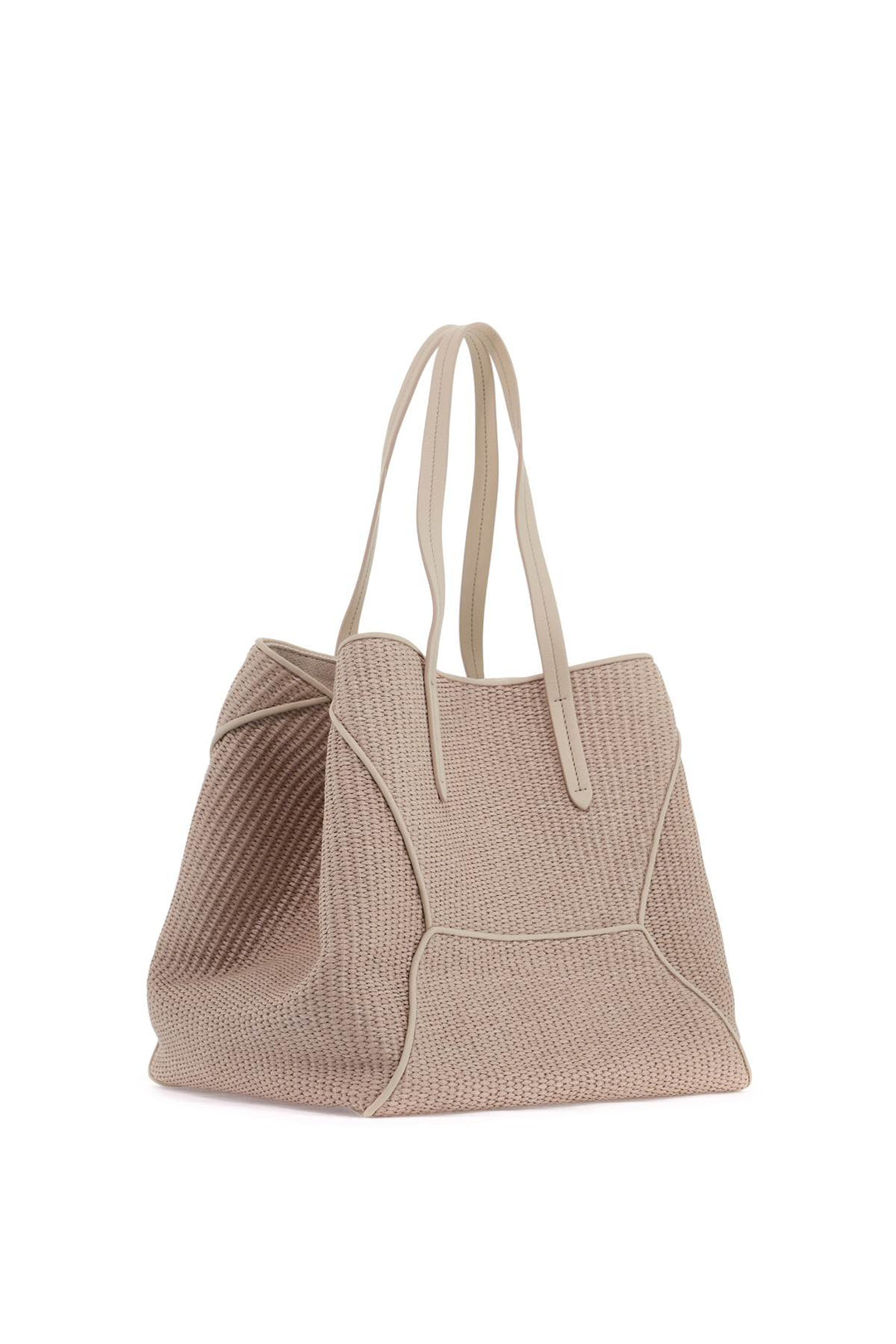 Borsa Tote In Rafia Techno