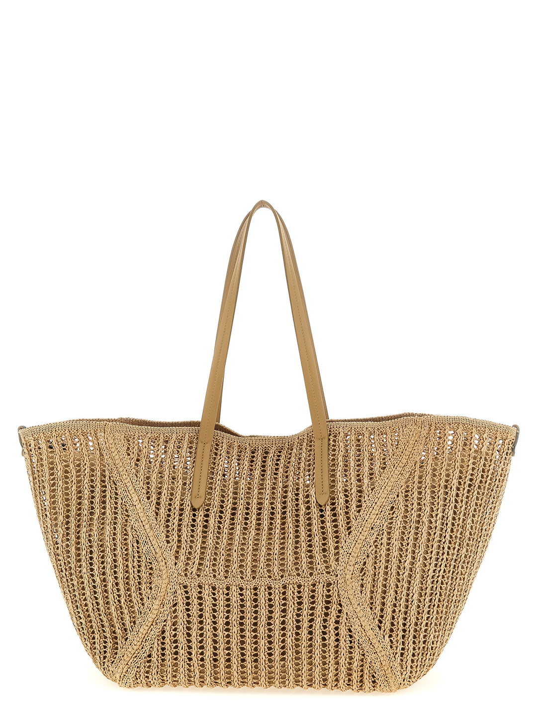 Brunello Cucinelli Bc Duo Shoulder Bags - Beige | fd13e34acc502c2d727960334eb2d7bb757f7713