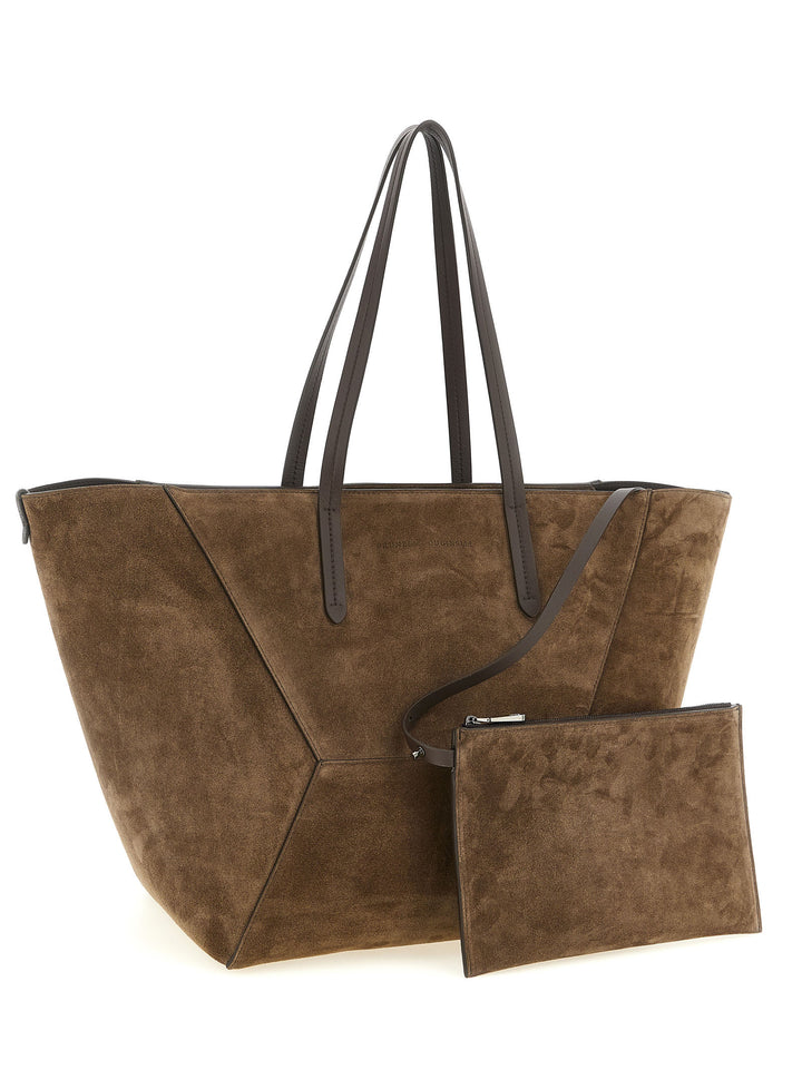 Brunello Cucinelli Bc Duo Shoulder Bags - Brown | 2bc4230f5891b72e469e2c19b2ec5fee59e286c8