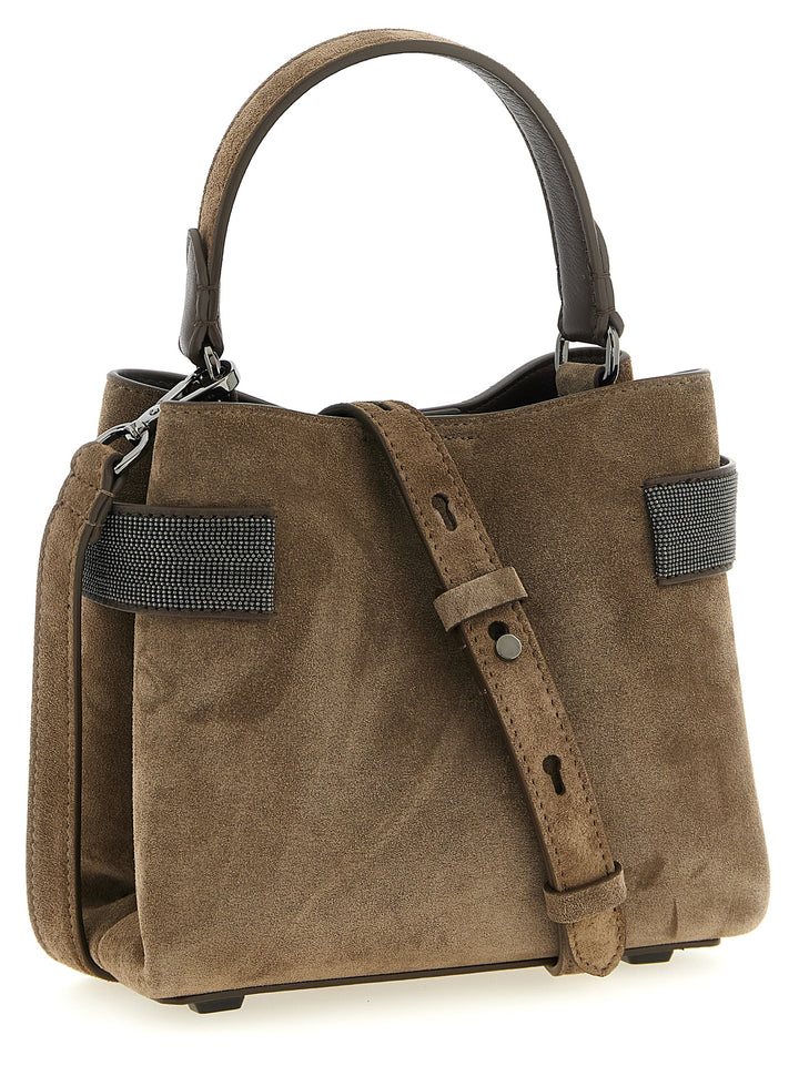 Brunello Cucinelli Essence Hand Bags - Brown | d1658b24575dc3544247a7a7ce0052a29cf5a877
