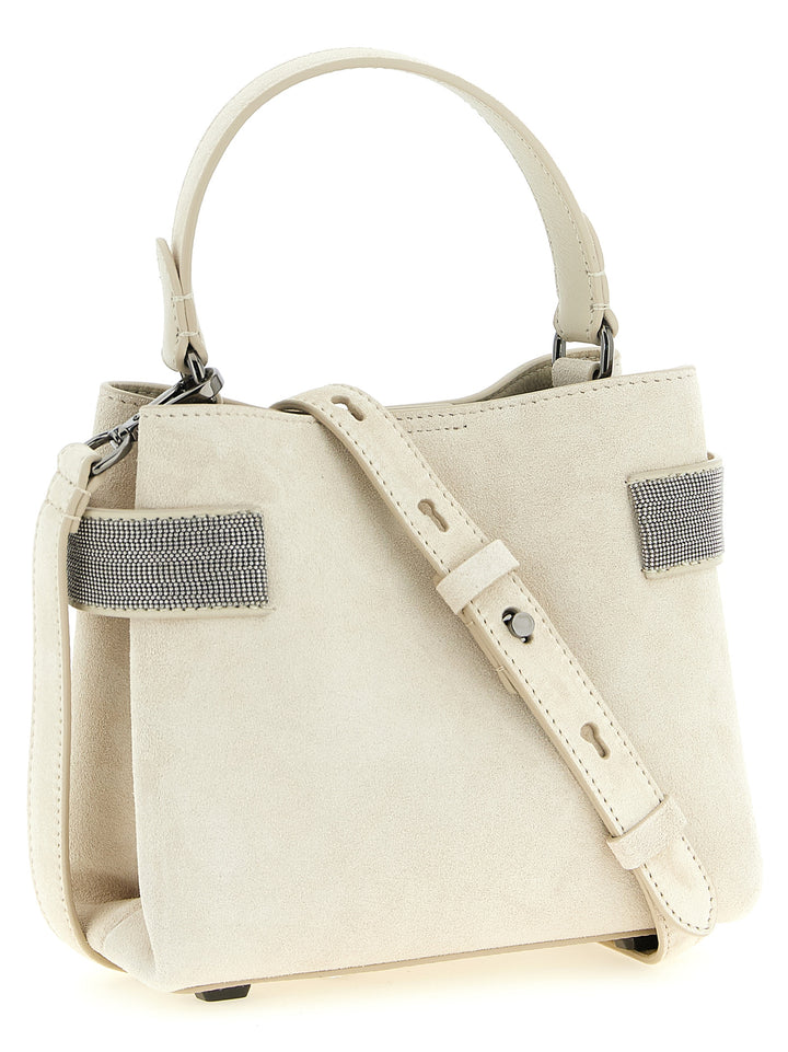 Brunello Cucinelli Monile Hand Bags - White | 0989d0d34ef0eb8615437d8be302151cf3b1bfc0