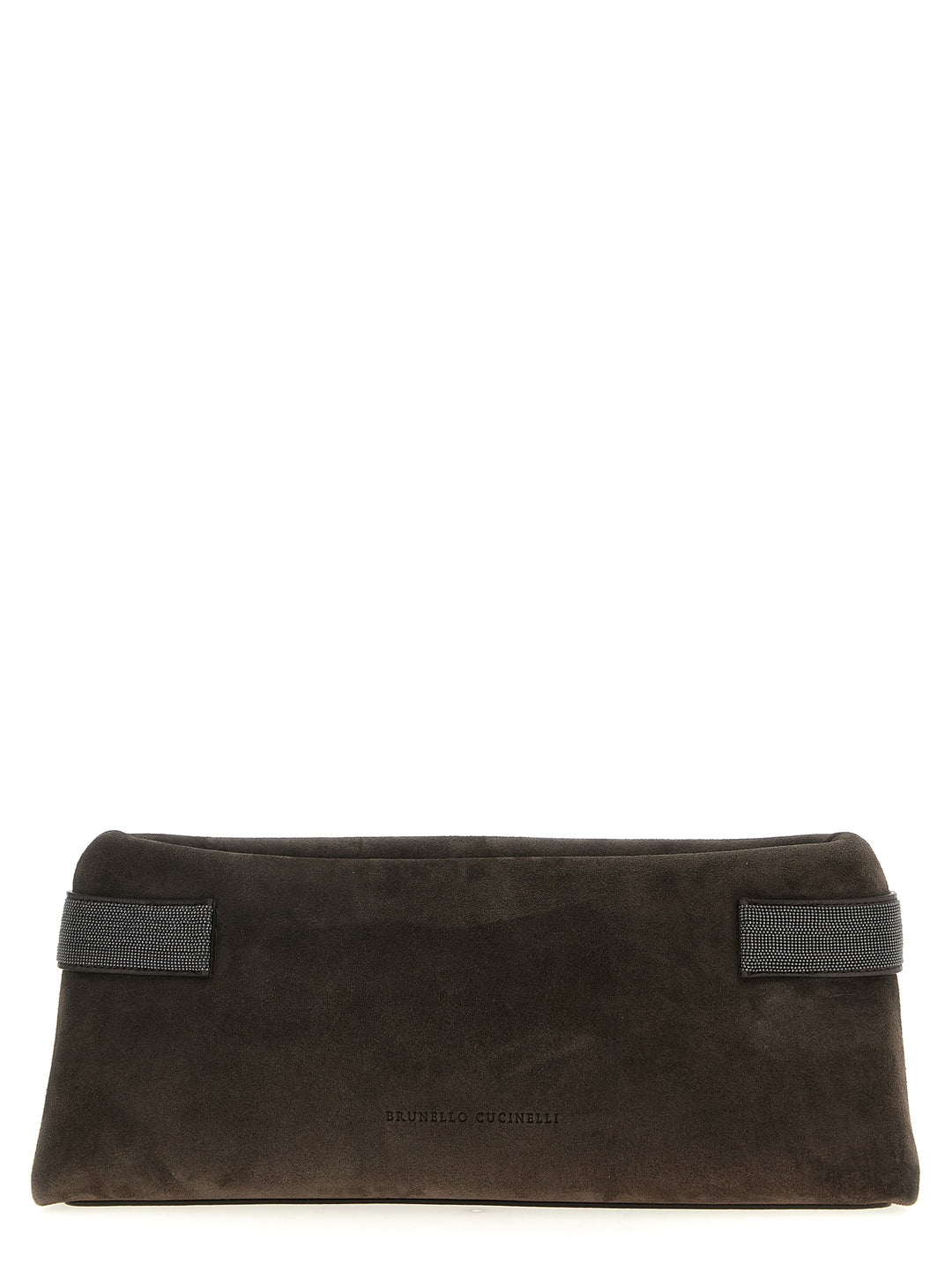 Brunello Cucinelli Essence Clutch - Brown | be73e61ffde882b551e1f244d342db5021fc123b