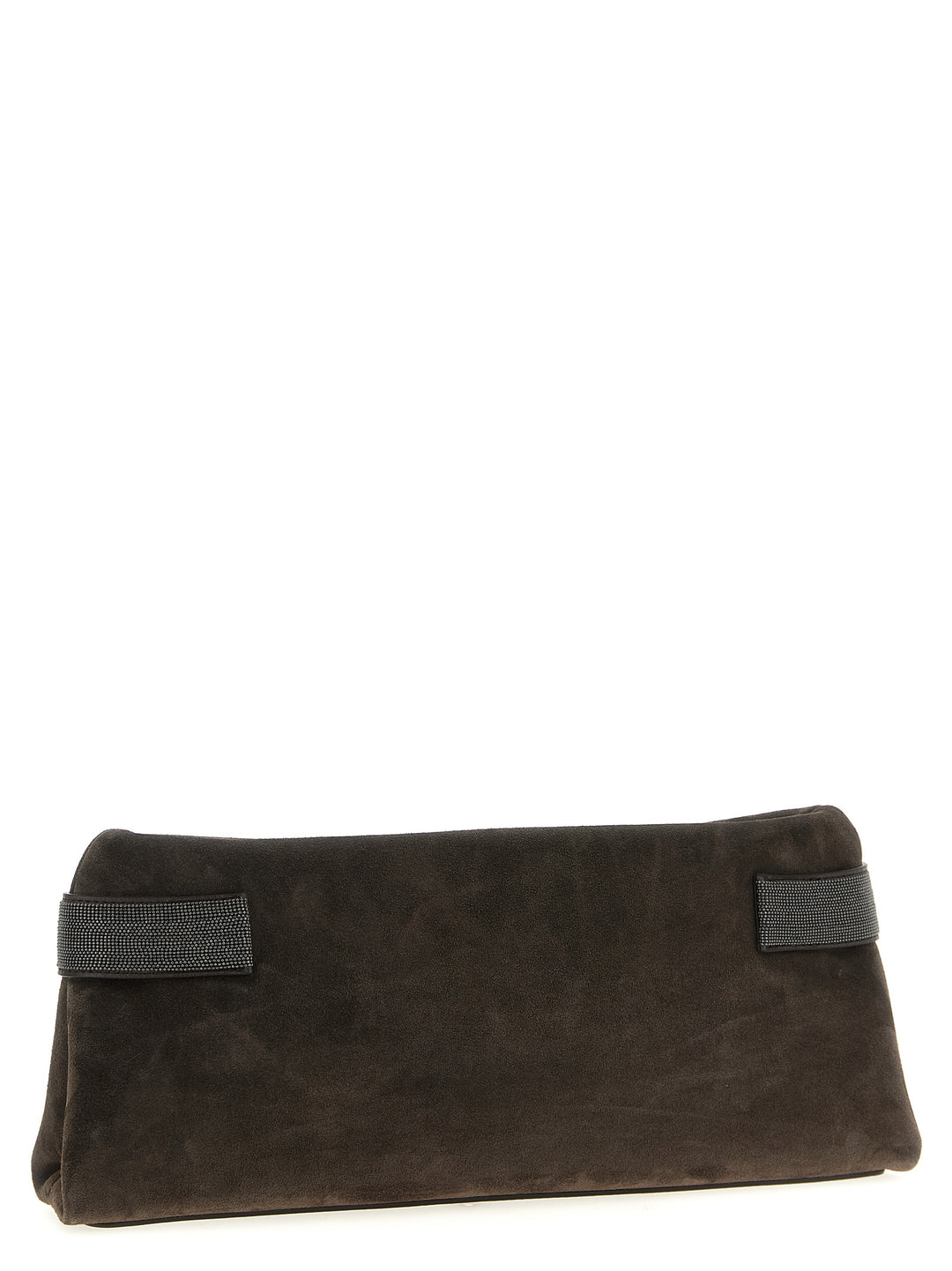 Brunello Cucinelli Essence Clutch - Brown | de9b2d882f4014de0128913ae7e47bef36cf1256