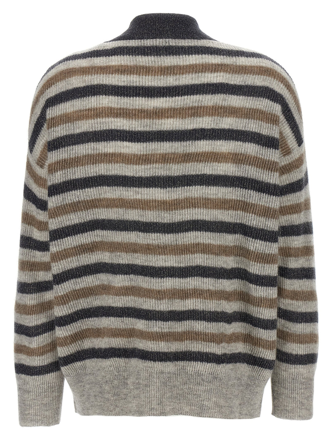Brunello Cucinelli Lurex Wool Cardigan Sweaters and Cardigans - Multicolor | f6c8eeea572ee36a68163046b974c1d8ebc36ff2