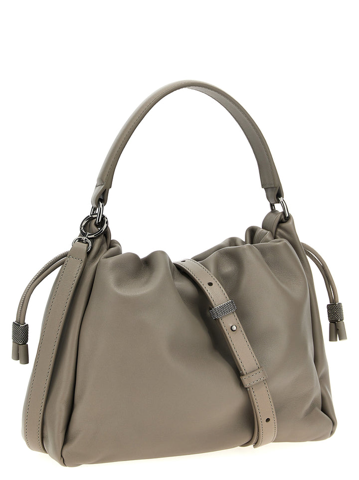 Monile Hand Bags Gray