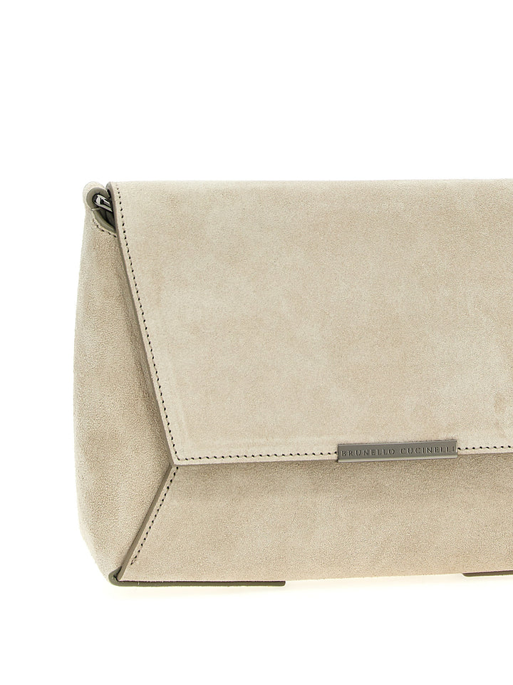 Envelope Crossbody Bags Gray