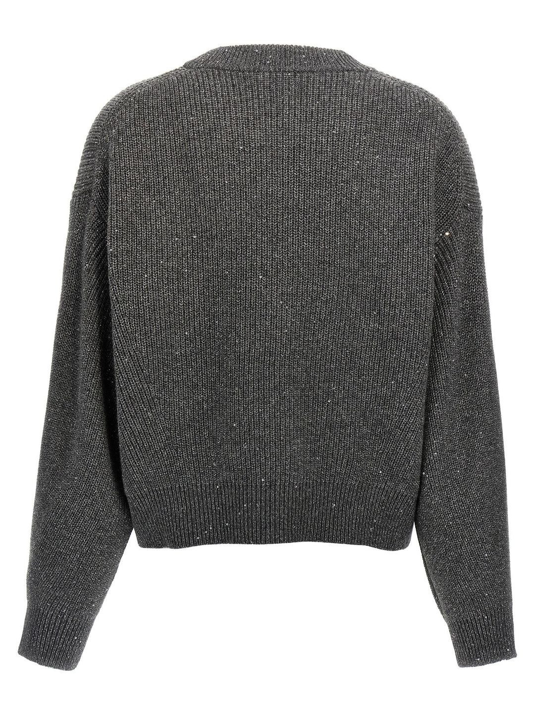 Sequin Lurex Sweater Sweater, Cardigans Gray