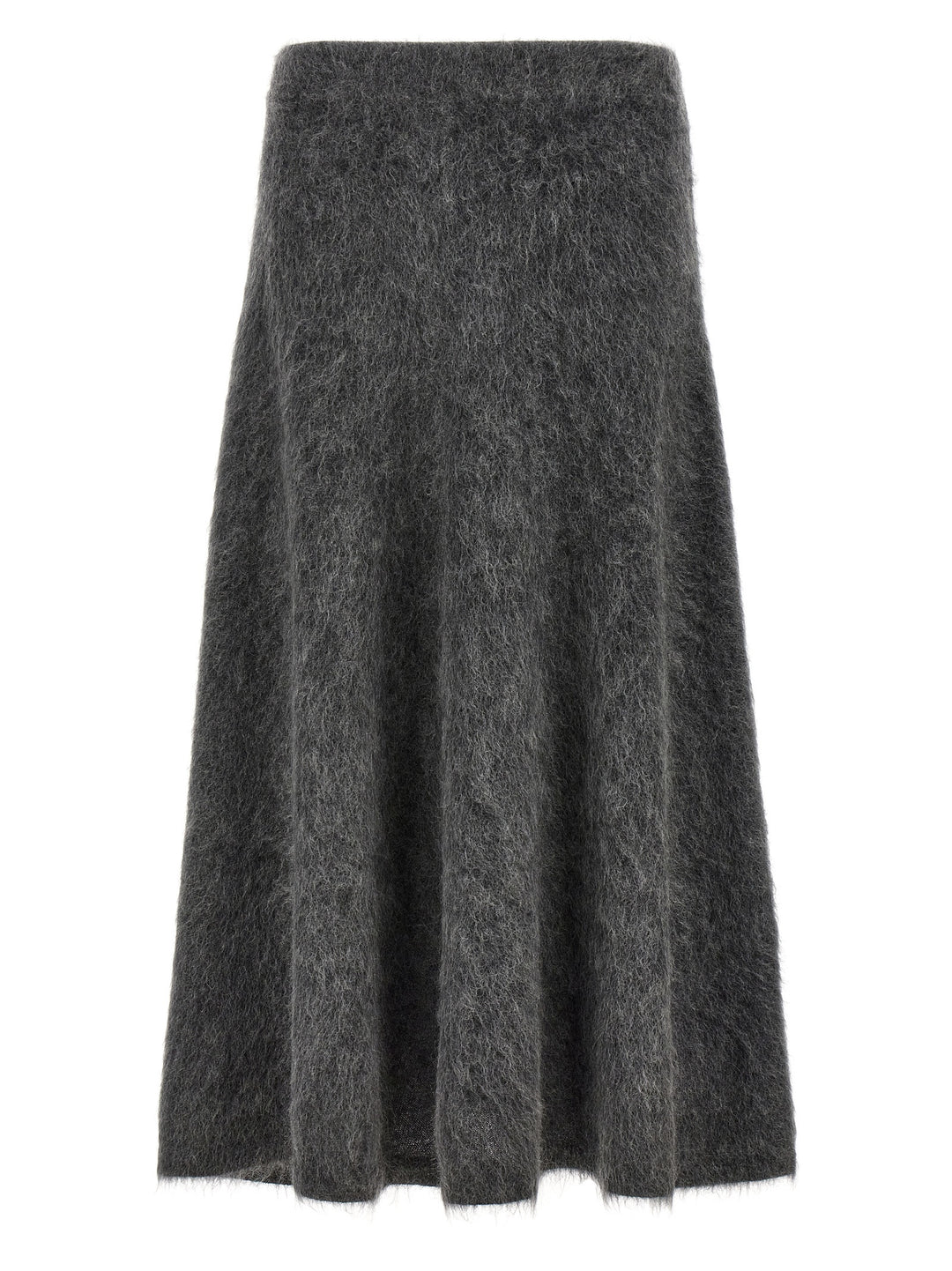 Mohair Skirt Skirts Gray