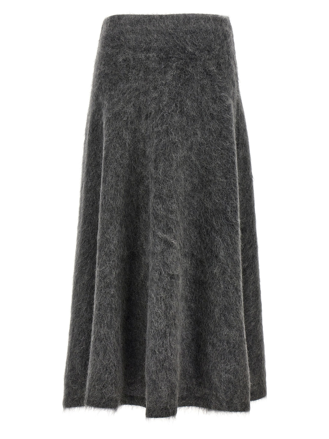 Mohair Skirt Skirts Gray