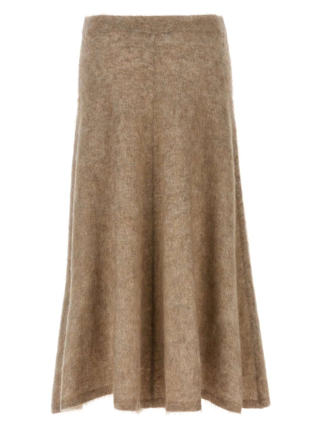 Mohair Skirt Skirts Beige