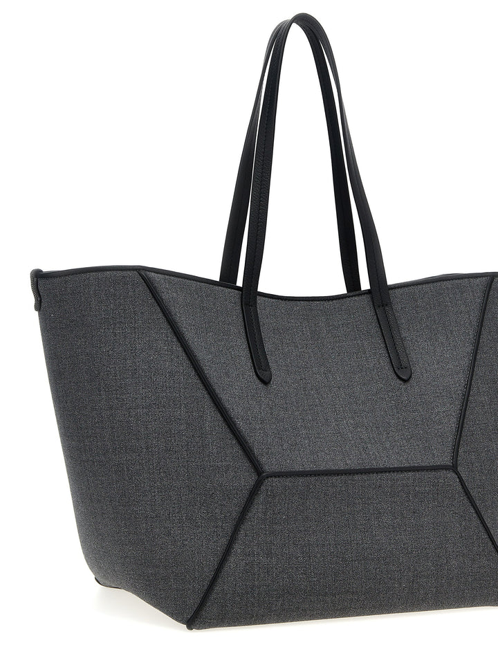 Monile Tote Bag Gray