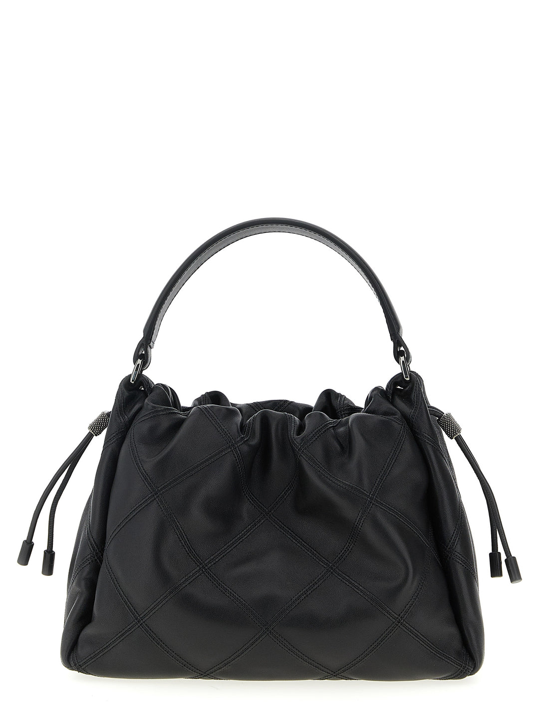 Brunello Cucinelli Bucket Mellow Hand Bags - Black | fc95dad0f9200cae415cc25edbfc35a7a7aac5f8